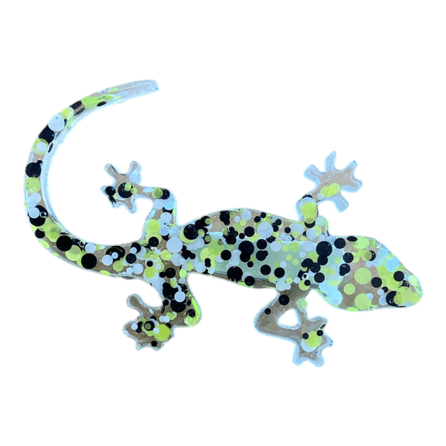 Broche Lézard en Résine