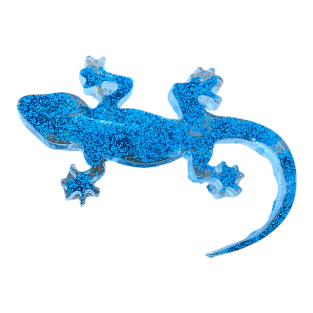 Broche Lézard en Résine