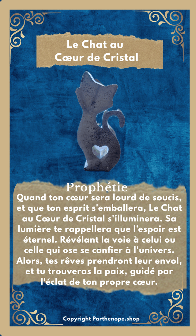 Le Chat au Cœur de Cristal