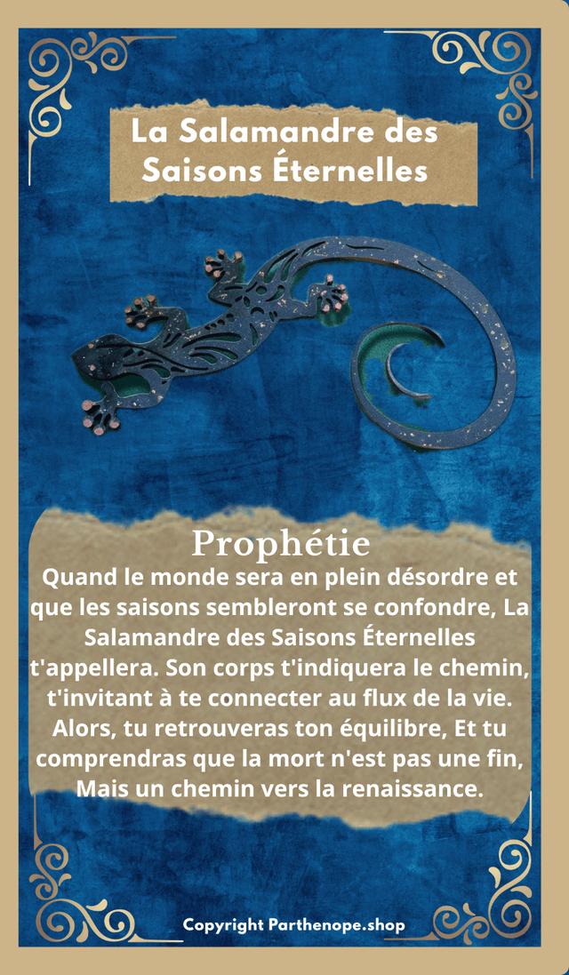 La Salamandre des Saisons Éternelles