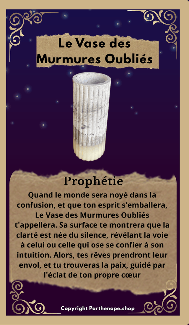 Le Vase des Murmures Oubliés