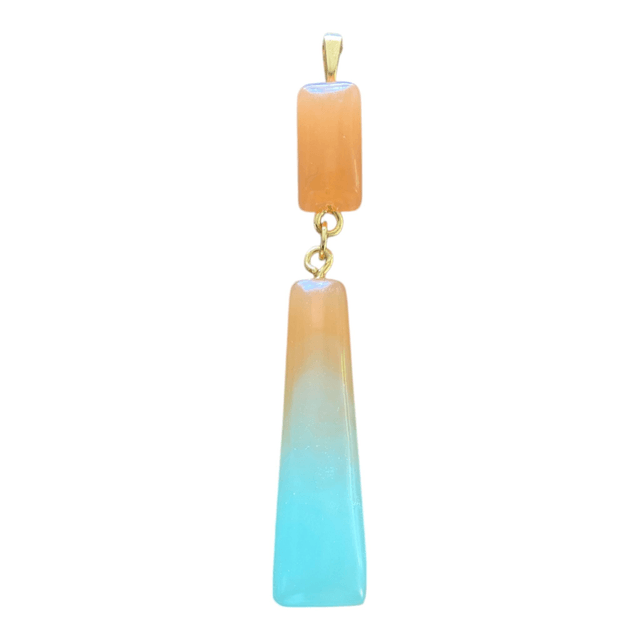 Pendentif et boucles d'oreilles