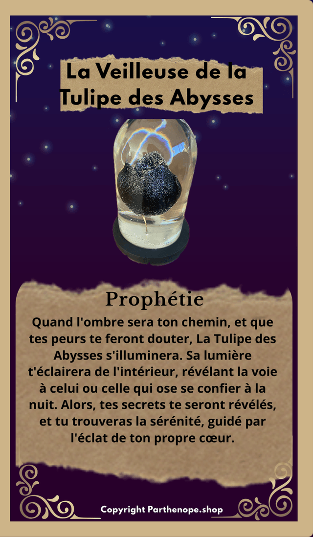 La Veilleuse de la Tulipe des Abysses