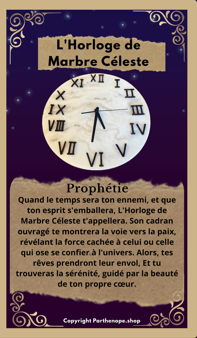 L'Horloge de Marbre Céleste