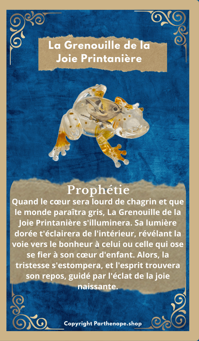  La Grenouille de la Joie Printanière