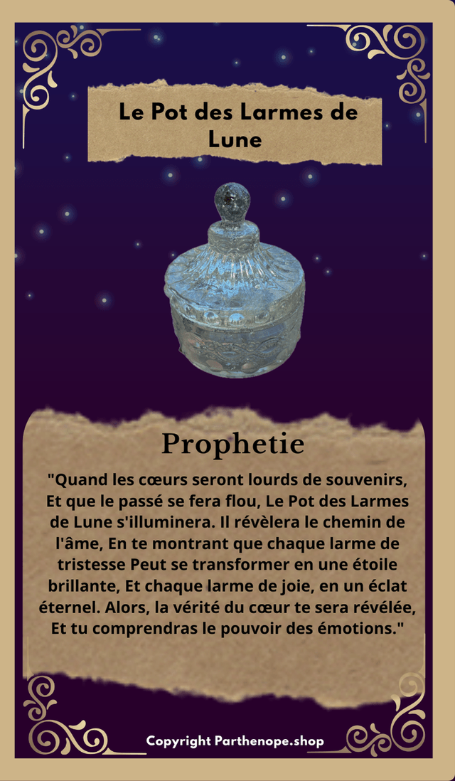 Le Pot des Larmes de Lune